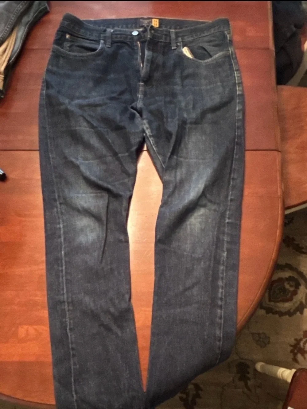 J. Crew Men's Indigo Straight-Leg Jeans